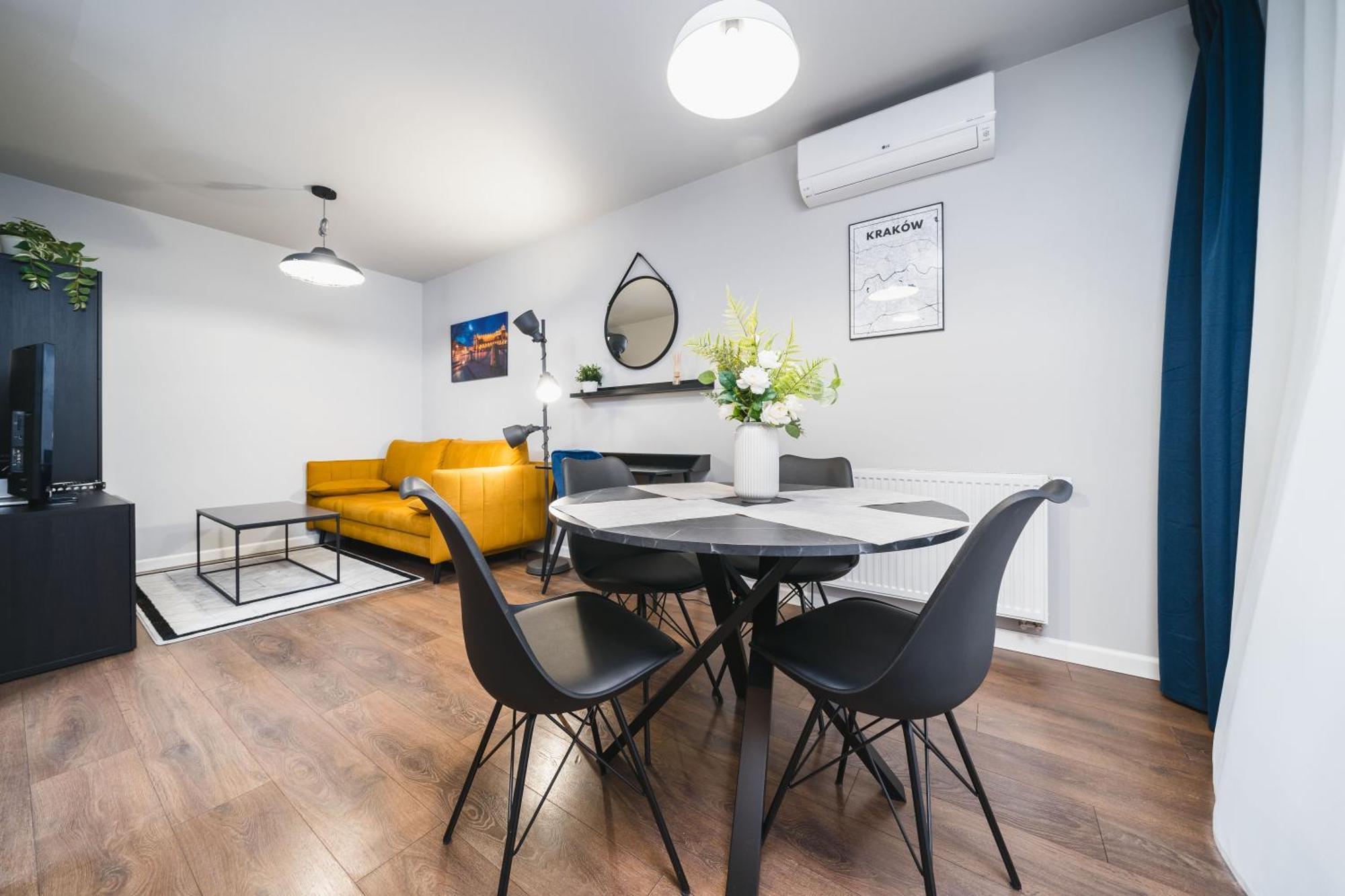 Apartamento Apartament Z Tarasem Oraz Podziemnym Parkingiem Cracovia Exterior foto