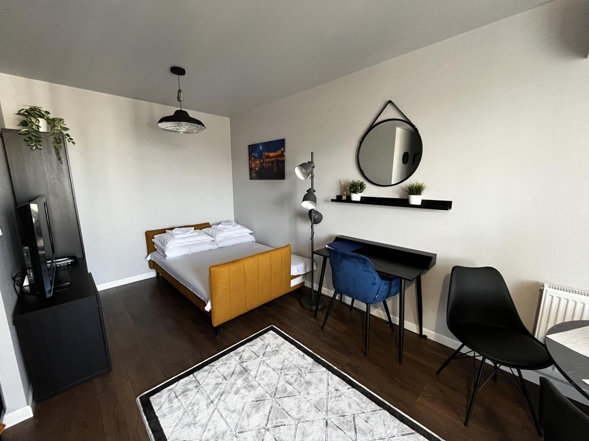 Apartamento Apartament Z Tarasem Oraz Podziemnym Parkingiem Cracovia Exterior foto